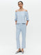 Samira top technical jersey | Light Blue