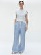 Top E26029 | Ecru Blue