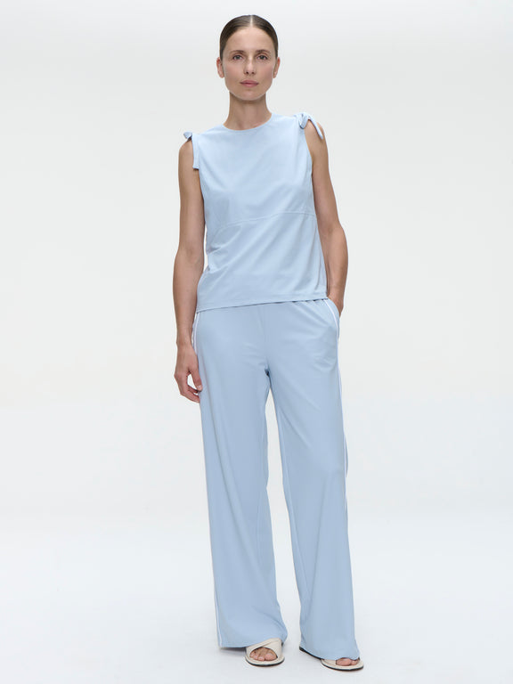 Ariane structure tech jersey top | Light Blue