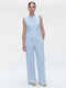 Ariane structure tech jersey top | Light Blue