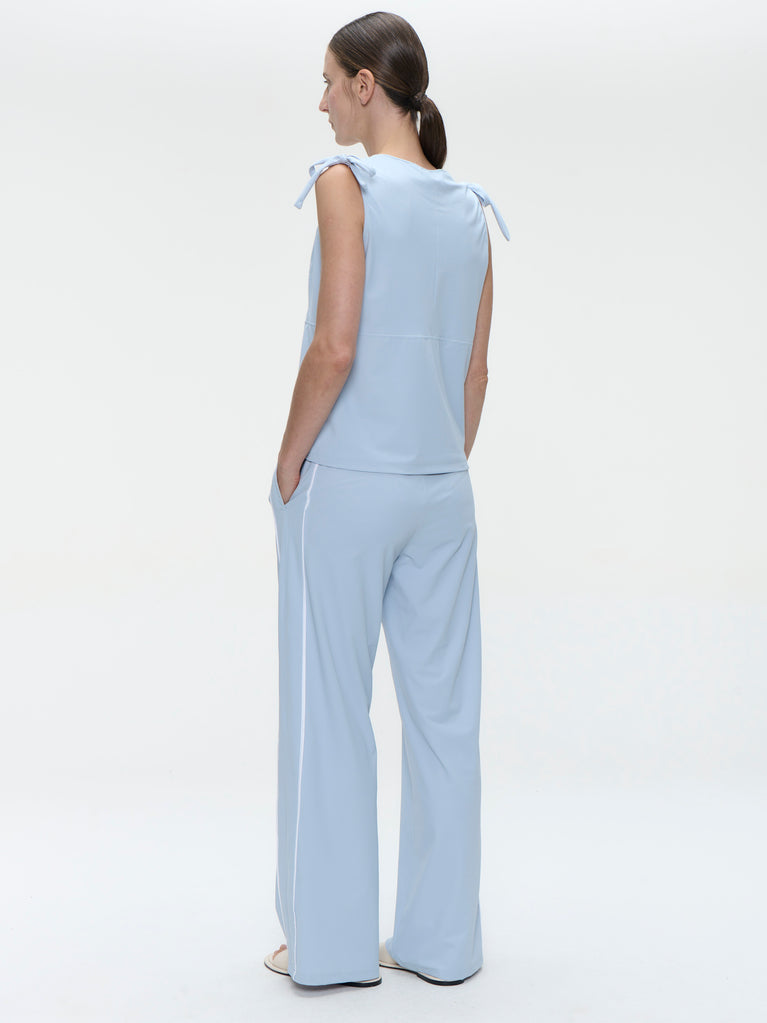 Ariane structure tech jersey top | Light Blue