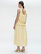 Reiki viscose skirt | Yellow