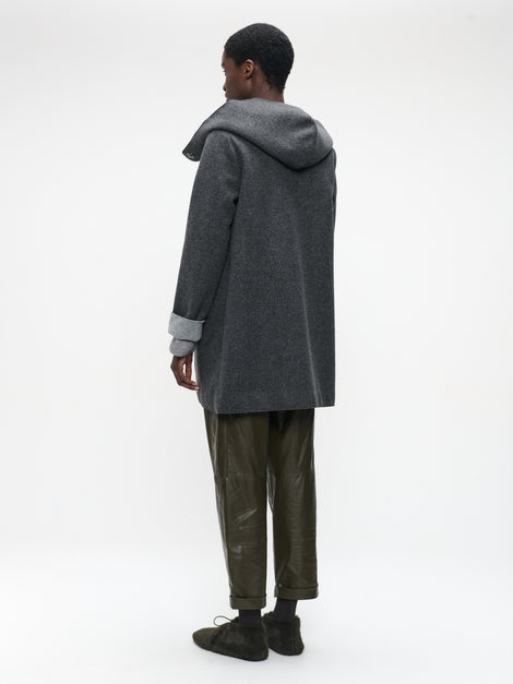 Irlanda hoody winter jacket | Dark Grey
