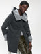 Irlanda hoody winter jacket | Dark Grey