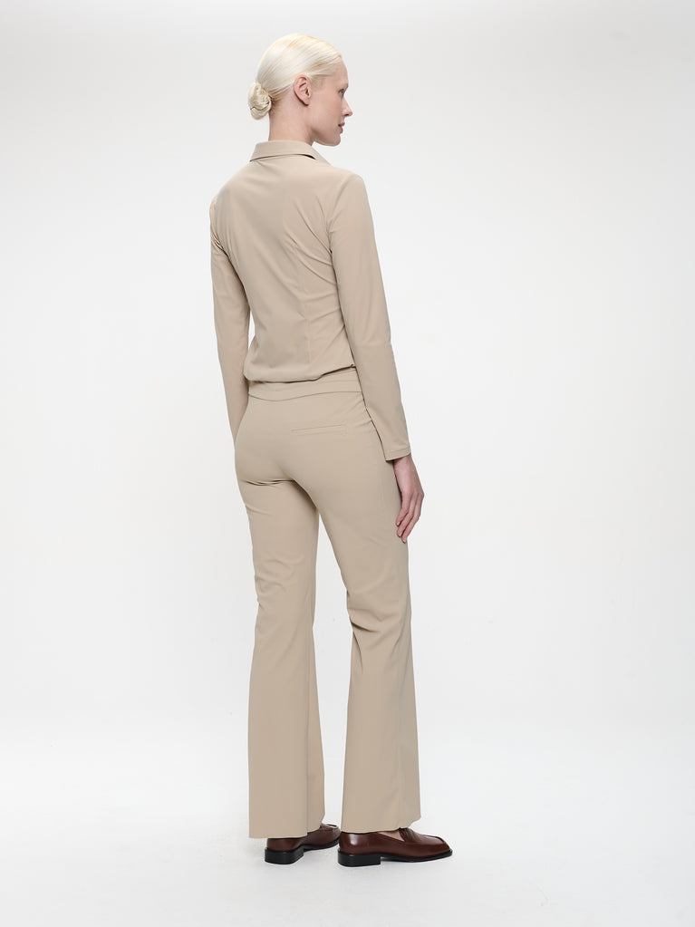 Blouse Betty Easy Wear Technical Jersey | Sand