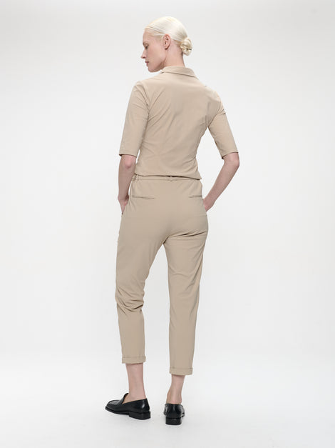Blouse Betty Easy Wear Technical Jersey | Sand