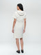 Evi dress stretch technical jersey | Light Sand