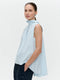 Dolche vitas poplin top | Light Blue