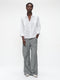 Limone studio poplin blouse | White