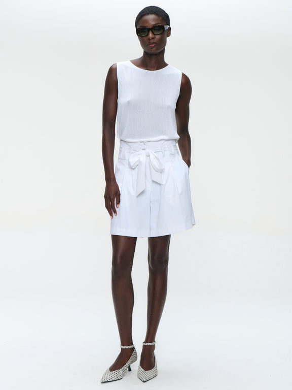 Viscose summer Top 501 | Bianco