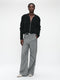 Lassy viscose pants | Light grey