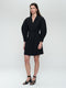 Kansas stretch tech jersey dress | Black