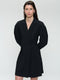 Kansas stretch tech jersey dress | Black