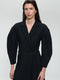 Kansas stretch tech jersey dress | Black
