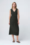 Almi dress technical jersey | Army