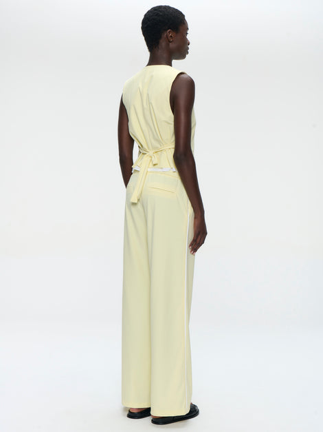 Kay structure tech jersey vest | Yellow