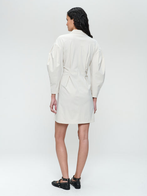 Kansas stretch tech jersey dress | Light Sand