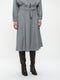 Mishele viscose skirt | Light grey
