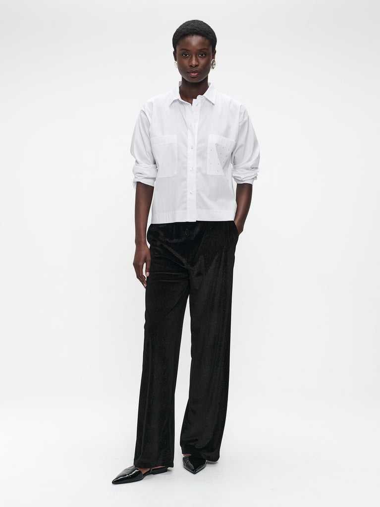 Lorenza polin blouse | White