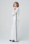 Lucifero pants soft Punto Milano jersey | Panna