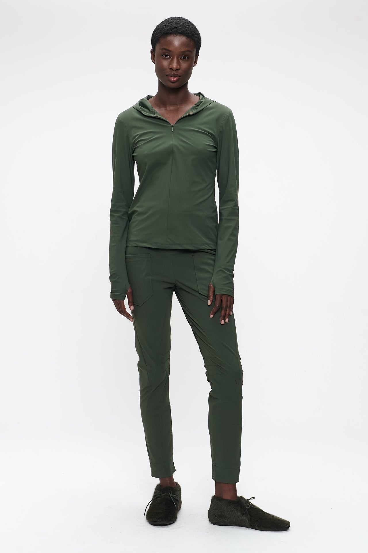 Melissa top technical jersey Melissa top technical jersey | Army