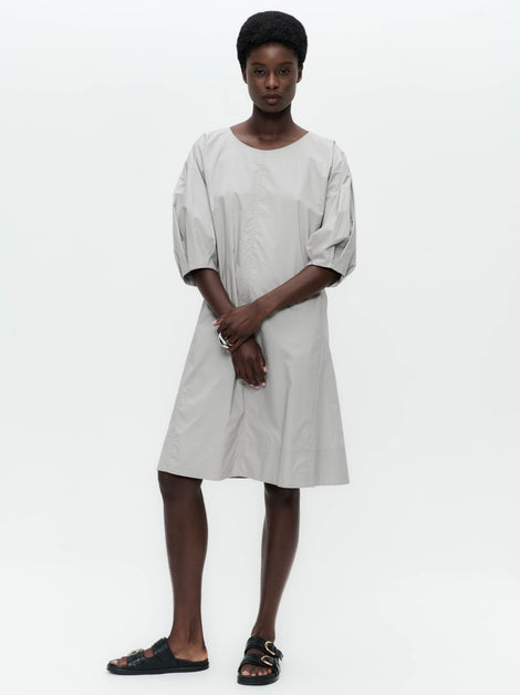 Crisalide cotton dress | Grey