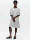 Crisalide cotton dress | Grey