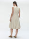 Satomi taffeta dress | Beige