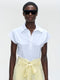 Kitty top technical jersey | White