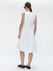 Satomi taffeta dress | White