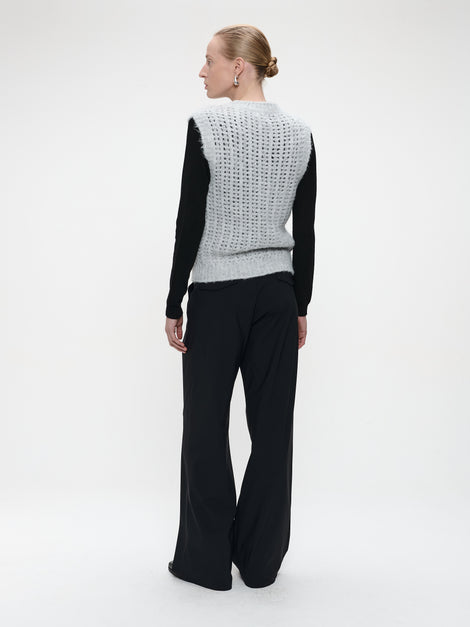 Shiny Vest 1008 | Light Grey