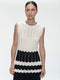 Dress cotton E23123 | Off White