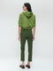 Betulla taffeta jacket | Green