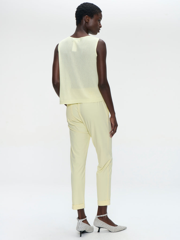 Viscose summer Top 501 | Giallo