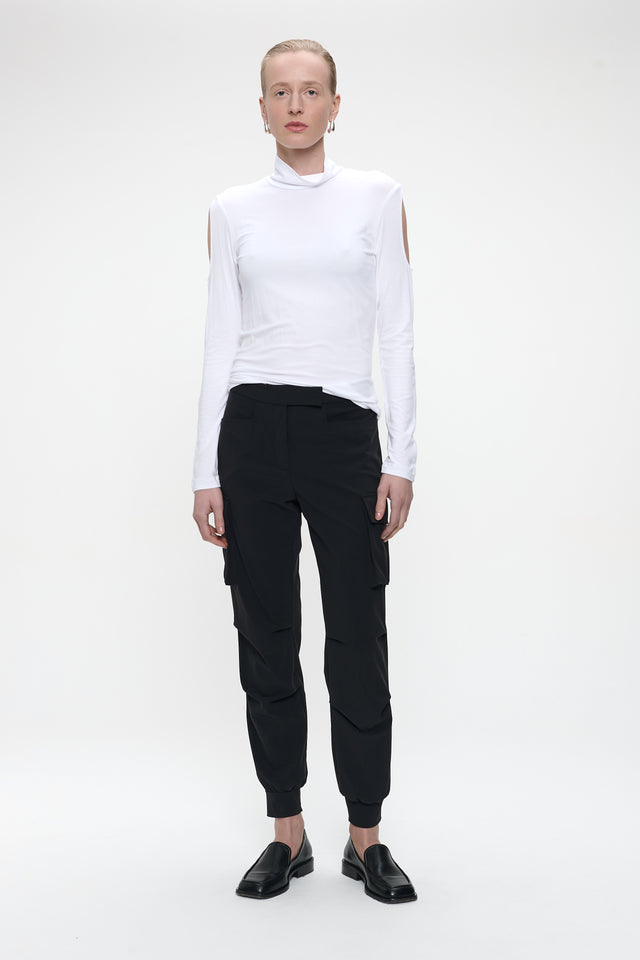 Marita pants brush tech jersey Marita pants brush tech jersey | Black