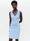 Romana dress technical jersey | Mid Blue