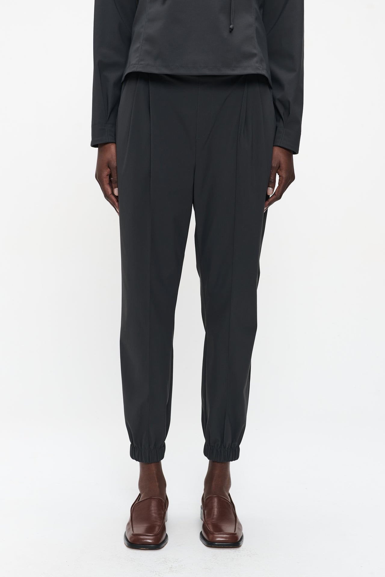 Lori strech technical jersey pants Lori strech technical jersey pants | Grey
