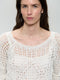 Summer cotton pullover 25041 | Off White