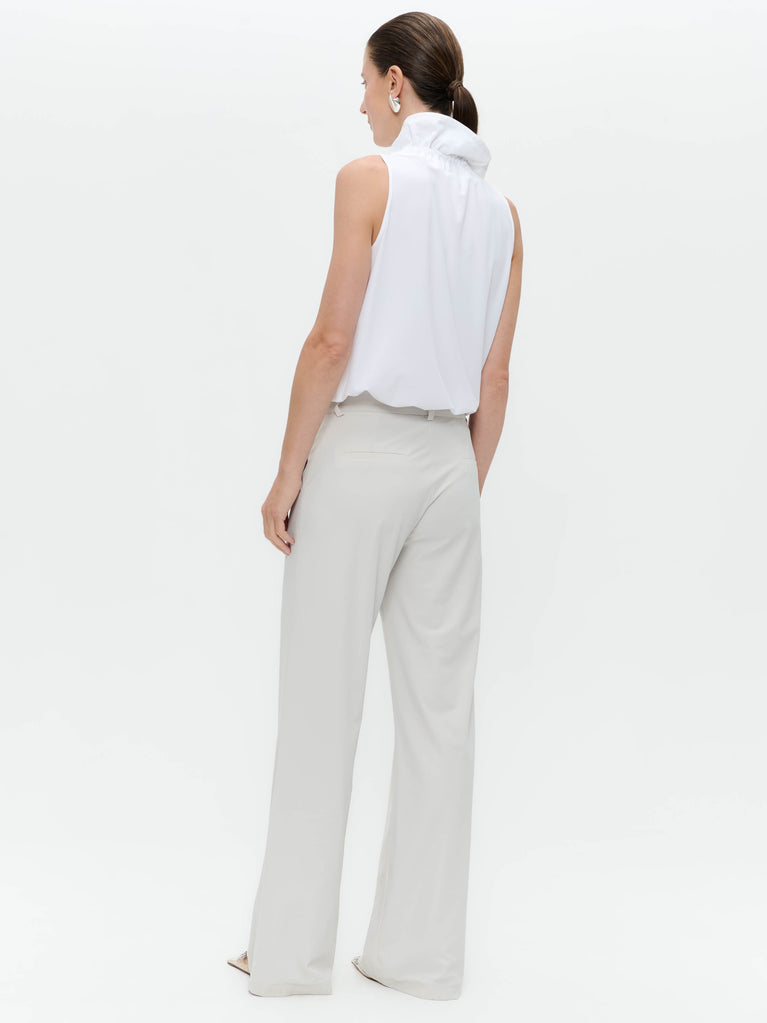 Malvo structure technical jersey top | White