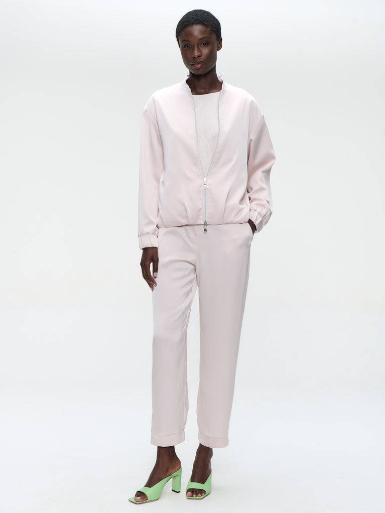 Ripasso saten bomber jacket | Quarzo