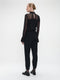 Lori stretch technical jersey pants | Black