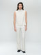 Dolche Vitas WS stretch tech jersey top | Light Sand