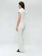 Eliya stretch technical jersey pants | Light Sand
