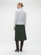 Raffaele skirt technical jersey | Army