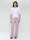 Carola structure technical jersey pants | Pudra