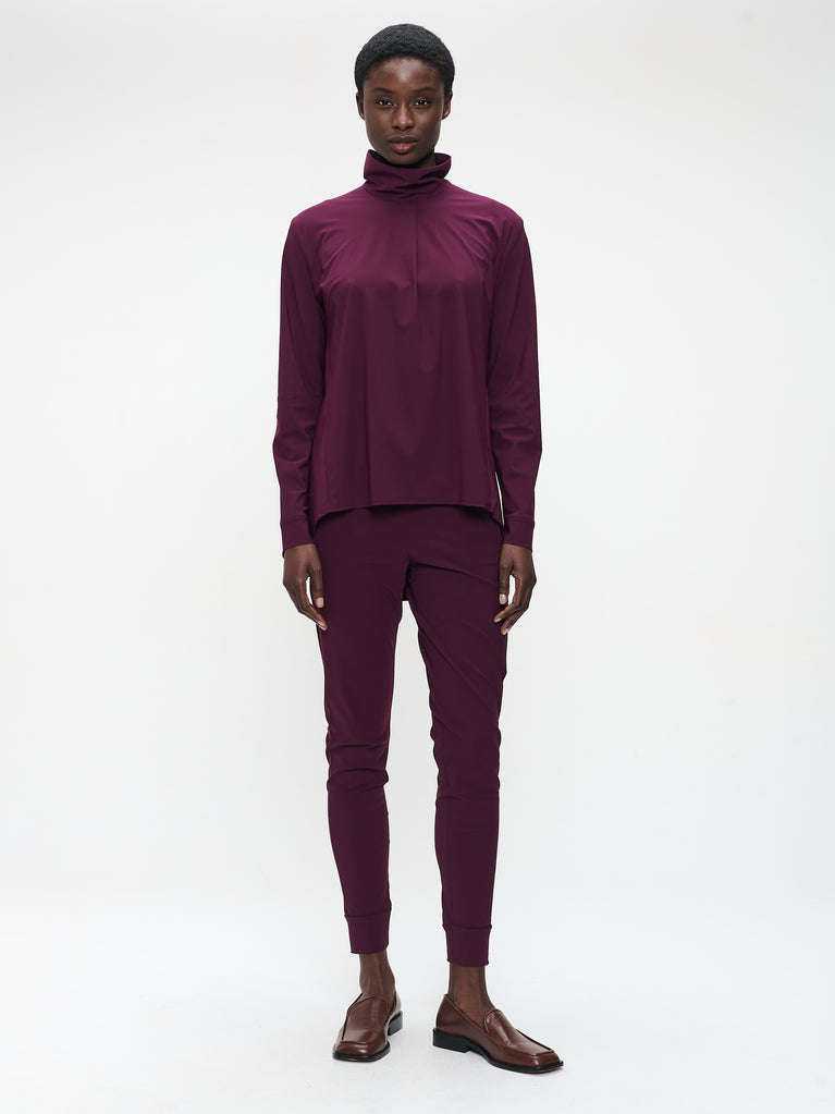 John stretch technical jersey pants | Cherry