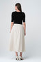Jordan stretch viscose top | Black