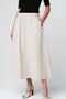 Haruna taffeta skirt | Light Grey