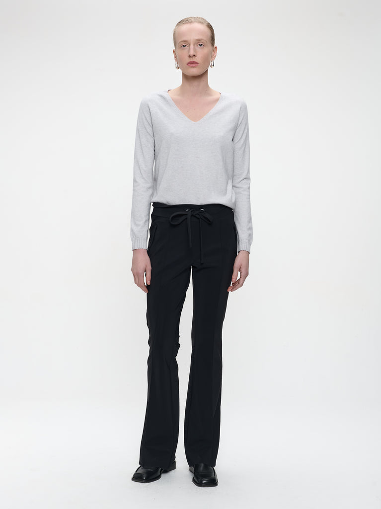 Pullover seamless viscose NB186 | Grey