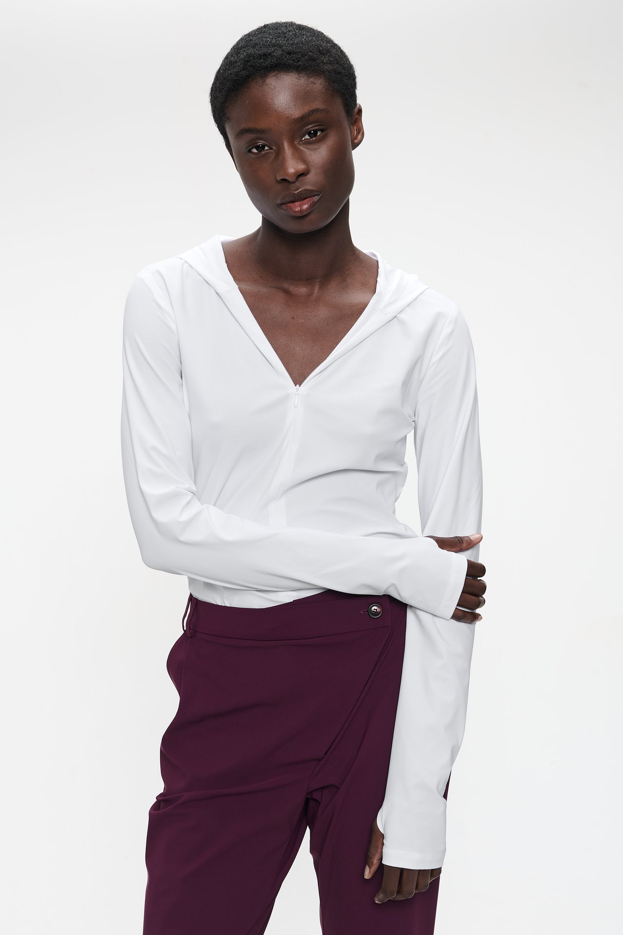 Melissa top technical jersey Melissa top technical jersey | White